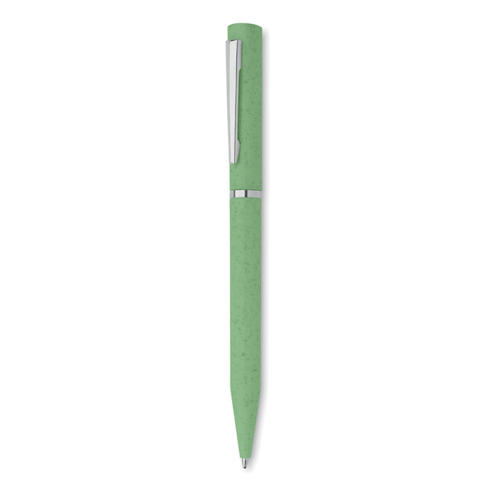 Stylo bille paille de blé et ABS personnalisable MAIPEN Vert 